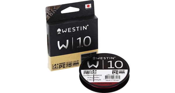 WESTIN - Pletená šnúra W10 13 Braid Orchid Purple 0,26 mm 135 m 23,9 kg