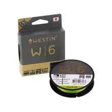 WESTIN - Pletená šnúra W6 8 Braid Lime Punch 0,148 mm 6,8 kg 135 m