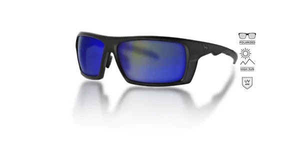 WESTIN - Polarizačné okuliare W6 Sport 30 Matte Black LB Smoke LM Blue Ar Blue