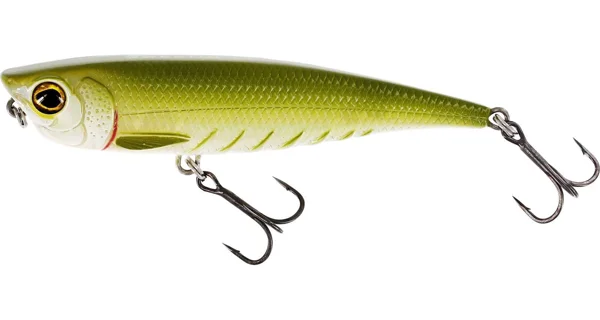 WESTIN - Popper Spot-On Top Walker 10 cm 15 g Floating Green Minnow