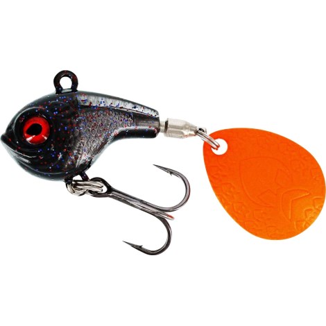 WESTIN - Rotačka DropBite Spin Tail Jig Black Mamba 3,4 cm 17 g