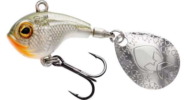 WESTIN - Rotačka DropBite Spin Tail Jig Clear Olive 3,4 cm 17 g