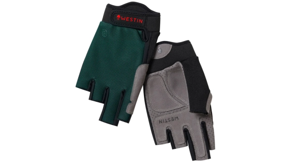 WESTIN - Rukavice Drip Upf Half Finger Glove Deep Forest veľ. M