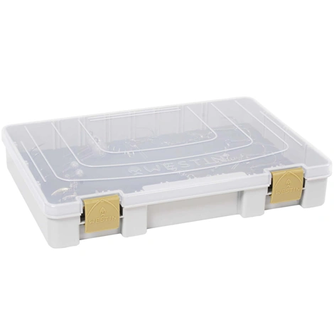 WESTIN - Škatuľka W3 Rig Box Grey Clear 28 x 19,5 x 4,5 cm