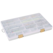 WESTIN - Škatuľka W3 Tackle Box Grey Clear 35,5x22,5x3,5 cm