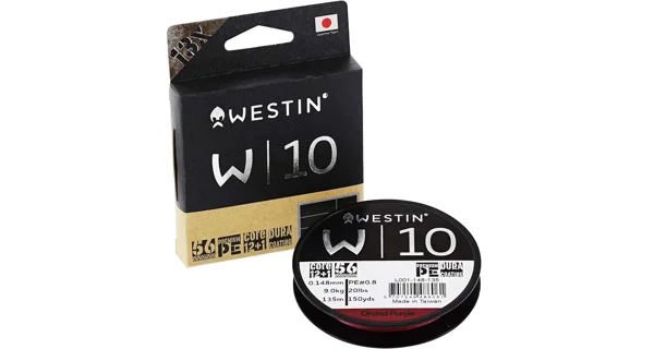 WESTIN - Splietaná šnúra W10 13 Braided Lines Orchid Purple 0,128 mm 7,4 kg 135 m