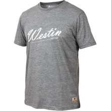 WESTIN - Tričko Old School T-Shirt Grey Melange veľ. M