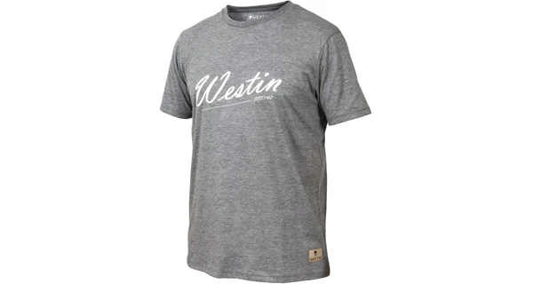 WESTIN - Tričko Old School T-Shirt Grey Melange veľ. S