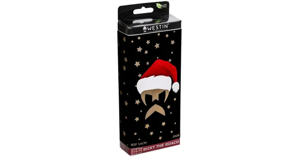 WESTIN - Vianočná darčeková nástraha Ricky Roach Shadtail Sinking R2F 14 cm 57 g Christmas Edition 2026