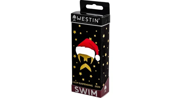 WESTIN - Vianočná darčeková nástraha Swim Glidebait Suspending 12 cm 53 g Christmas Edition 2026