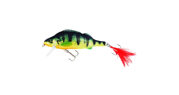 WESTIN - Wobler Percy Perch Crankbait Floating 10 cm 20 g Real Chartreuse Perch