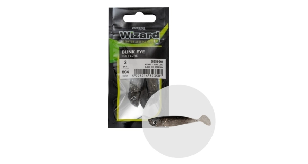 WIZARD - Gumová nástraha Blink Eye sivá 5,5 cm 3 ks