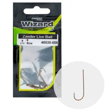 WIZARD - Háčik Zander Live Bait Light veľ. 2 8 ks