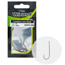 WIZARD - Háčik Zander Live Bait Light veľ. 6 8 ks