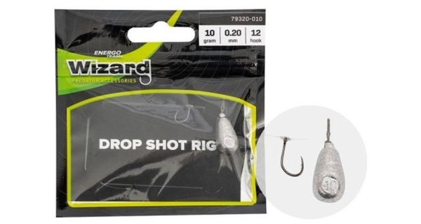 WIZARD - Hotový náväzec Dropshot Leader Medium 15 g 0,25 mm veľ. 8