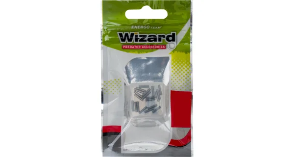 WIZARD - Krimpovacie svorky Čierna 1,2x1,6x8 mm 20 ks