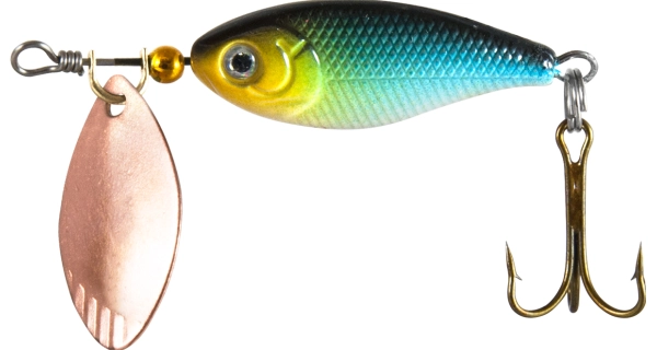 WIZARD - Nástraha Chub Spinner 8 g modrá