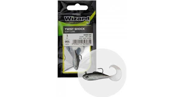 WIZARD - Nástraha Twist Shock 4,5 cm farba 001