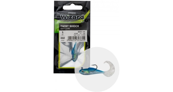 WIZARD - Nástraha Twist Shock 4,5 cm farba 002