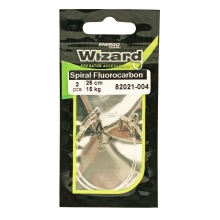 WIZARD - Náväzec Spiral Fluorocarbon Leader 25 cm 15 kg 2 ks
