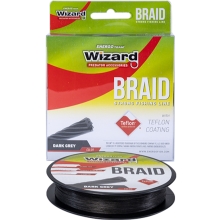 WIZARD - Pletená šnúra Braid Sivá 0,08 mm 135 m 7,75 kg