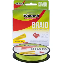 WIZARD - Pletená šnúra Braid Žltá 0,08 mm 135 m 7,75 kg
