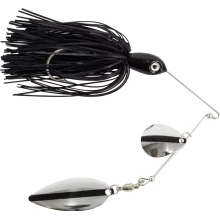 WIZARD - Rotačná trblietka Spinnerbait 7 g Čierna