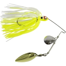 WIZARD - Rotačná trblietka Spinnerbait 7 g Žltá
