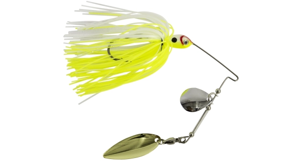 WIZARD - Rotačná trblietka Spinnerbait 7 g Žltá