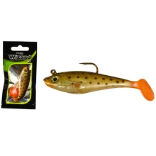 WIZARD - Umelá nástraha Swimbait Paddle Long Red Roach 7,6 cm