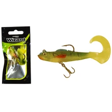 WIZARD - Umelá nástraha Swimbait Paddle Perch Full Green 7,6 cm