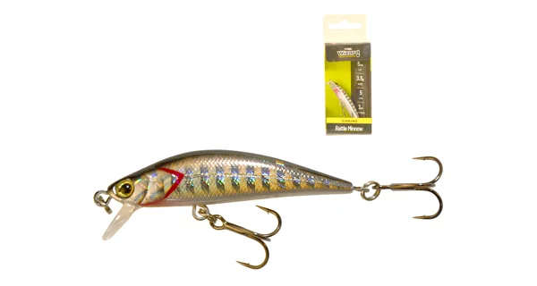WIZARD - Wobler Rattle Minnow Sinking 5 cm 3,5 g S