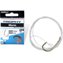 ZEBCO - Hotový náväzec Trophy Worm 70 cm veľ. 6 8 ks