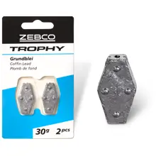 ZEBCO - Olovo Trophy Coffin Lead 20 g 2 ks