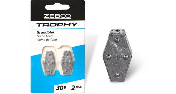 ZEBCO - Olovo Trophy Coffin Lead 30 g 2 ks