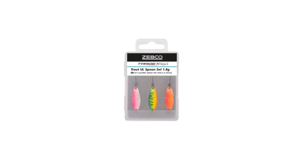 ZEBCO - Plandavky Target Fish Trout UL Spoon Set 1,8 g