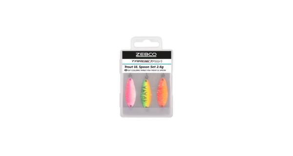 ZEBCO - Plandavky Target Fish Trout UL Spoon Set 2,6 g