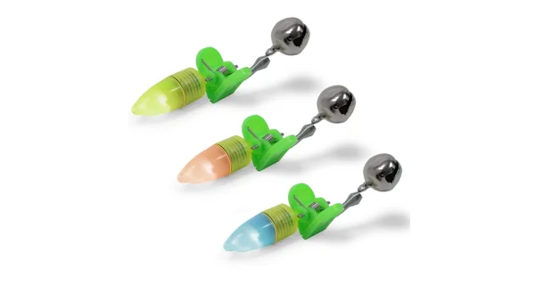 ZEBCO - Roľnička Trophy Single Bell Triple Light Set 3 ks 16 mm