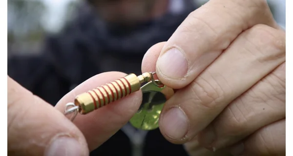 ZEBCO - Trblietka Demonic Spinner 4 g veľ. 2 Gold