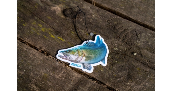ZEBCO - Vôňa do auta Target Fish Air Freshener Zander Candát