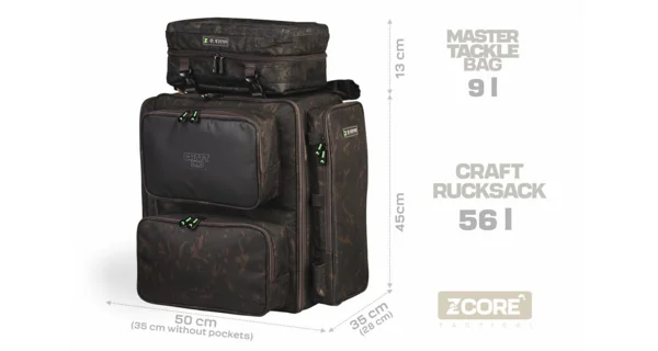 ZFISH - Batoh CraftPro Rucksack Z-CORE 3in1