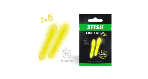 ZFISH - Chemické svetlo žiarovka 4,5 x 35 mm 2 ks