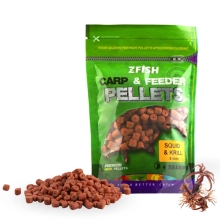 ZFISH - Chytacie pelety Carp & Feeder Squid Krill 8 mm 200 g
