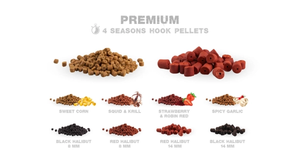 ZFISH - Chytacie pelety Carp & Feeder Strawberry Robin Red 8 mm 200 g