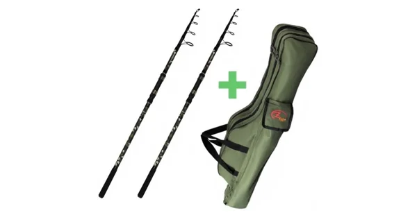 ZFISH - Combo 2x Prút Kingstone 3,6 m 3,5 lb + Puzdro zadarmo!
