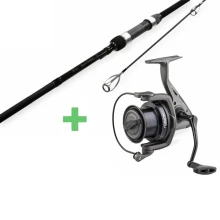 ZFISH - Combo Prút Black Stalker 10 ft 3 lb + Navijak Fusion X 6000