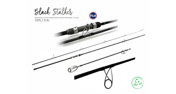 ZFISH - Combo Prút Black Stalker 10 ft 3 lb + Navijak Fusion X 6000