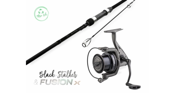 ZFISH - Combo Prút Black Stalker 10 ft 3 lb + Navijak Fusion X 6000