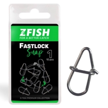 ZFISH - Karabínka Fastlock Snap veľ. 2 10 ks