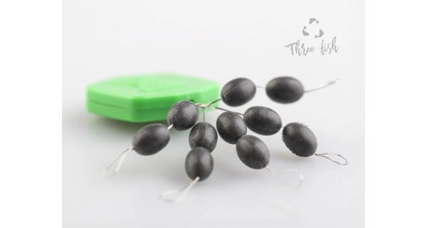 ZFISH - Korálky Tungsten Oval Beads 6 mm 10 ks